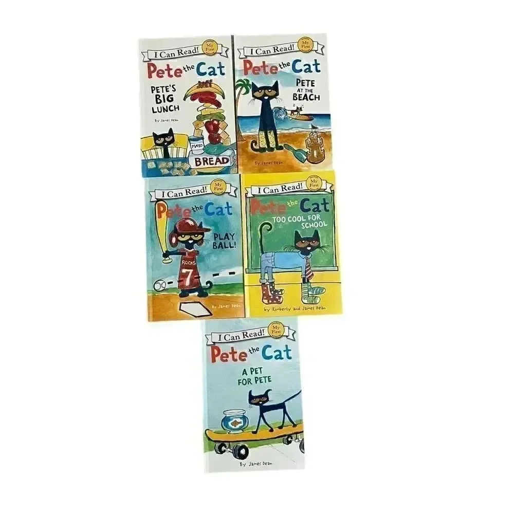 Pete the Cat I Can Read Big Reading Adventures Kids Beginner Readers